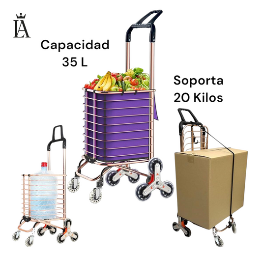Carrito plegable multiusos